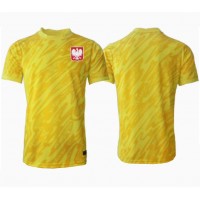 Maglia Calcio Polonia Portiere Prima Divisa Europei 2024 Manica Corta